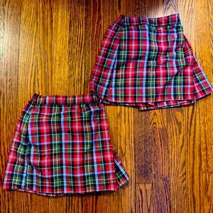 Primrose Dennis Uniform Skort Girls 5 Set of 2